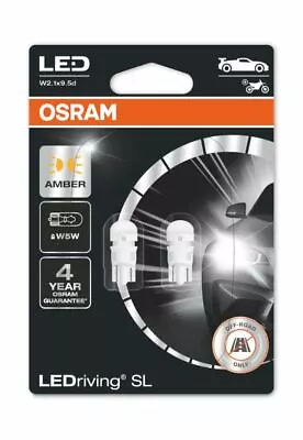 OSRAM 2827DYP-02B Non ECE Indicator Bulb LEDriving SL W5W • $32.08