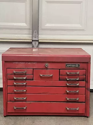 Vintage Matco MB510A1 9- Drawer Toolbox Chest • $600