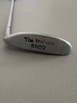 Wilson 8802 Putter With Original Grip RH 31.5” • $82