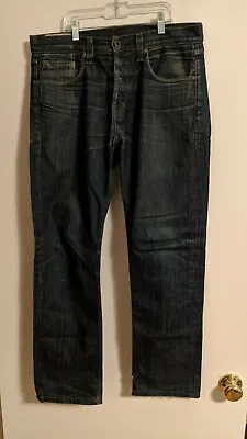 J Brand Mens Jeans Walker Boone Relaxed Straight Leg Dark Wash Size 30 • $24