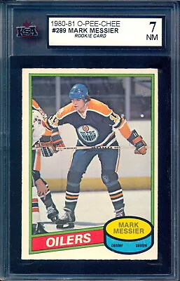 1980-81 OPC O PEE CHEE NHL #289 Mark Messier Rookie KSA 7 NM Edmonton Oilers RC • $249