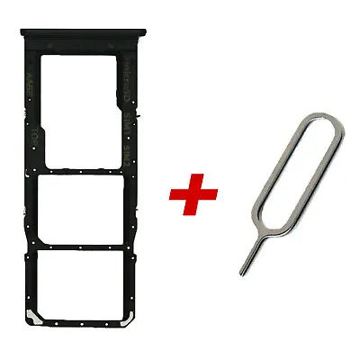 SIM Card Tray MicroSD Holder Slot With Pin For Samsung Galaxy A12 2020 A125U • $6.49