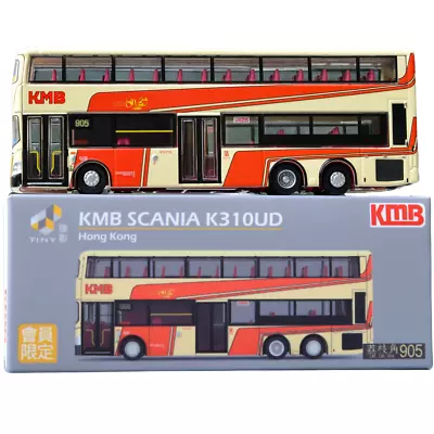 Model Bus Tiny City Diecast Hong Kong KMB Scania K310UD - 1:110 Scale • £19.95