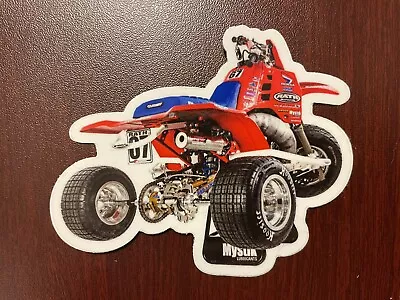 ATC HRC Honda Decal TT Racing 250r  Vintage Sticker • $4.20