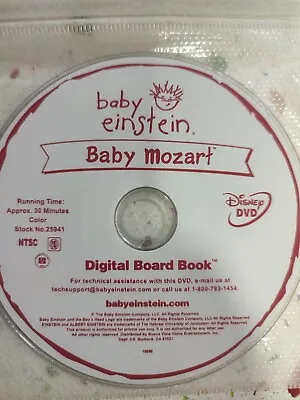 Baby Einstein DVD Baby Mozart DVD No Box Loose • $34.22