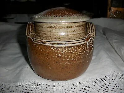 £85 • Buy Ray Finch Winchcombe Pottery Salt Glazed Covered Pot