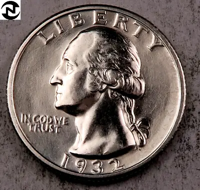$749.98 • Buy 1932-D Washington Quarter // Gem BU // KEY DATE! // 90% Silver // 1 Coin