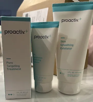 Proactiv +  Acne Treatment Kit - 3 Pieces Steps 1-3 NIB 2x 1oz & 2oz Bottles • $24.99