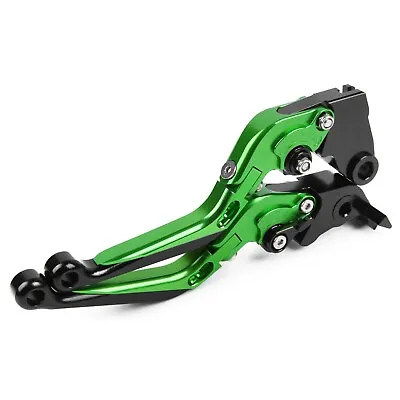 For Kawasaki ZX6R/636	2007-2018 ZX10R	2006-2015 Fold Extend Clutch Brake Levers • $33.70