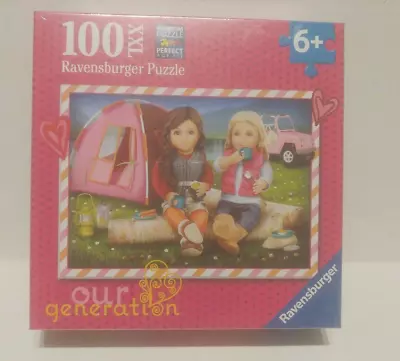 Ravensburger 100 Piece XXL Puzzle Our Generation Camping Puzzle NEW Ages 6+ • $13.99