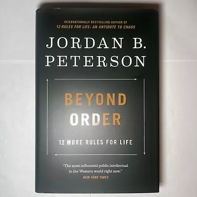 Beyond Order : 12 More Rules For Life By Jordan B. Peterson (2021 Hardcover) • $27.35