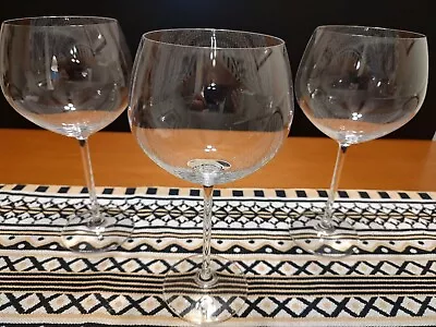 Marquis By Waterford 24 Oz Crystal Balloon Wine Glasses Set Of 3 • $30