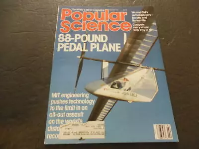  Popular Science Feb 1987 88-Pound Pedal Plane GM's Comeback       ID:26940 • $10