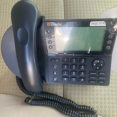 Lot Of 5 ShoreTel Ip480 Phone System With Handset And Mount • $65