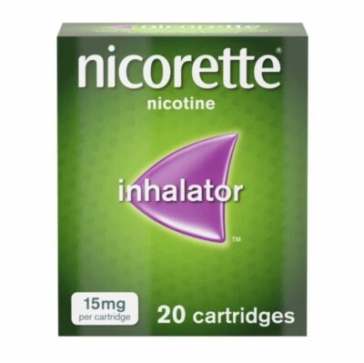 £17.99 • Buy Nicorette Inhalator 15mg X 20 Cartridges