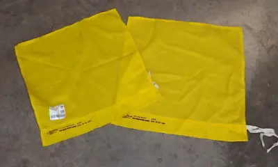 Yellow Convoy Flag X 2 .New And Unused.Land Rover. Military Vehicle. • £4.99