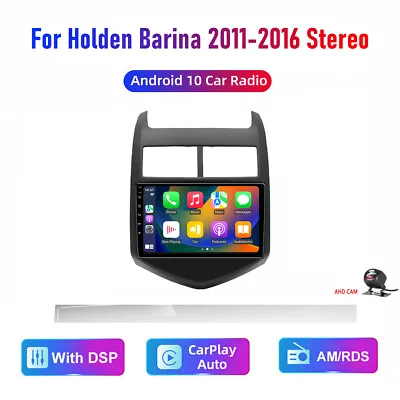 For Holden Barina 2011-2016 Android10 Car Radio Stereo Carplay Gps Ahd Am Canbus • $259.59