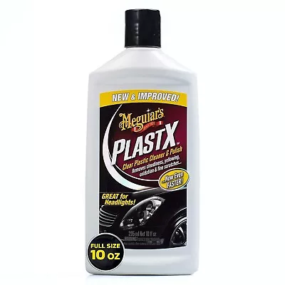 New Meguiar's G12310 Plastx Clear Plastic Cleaner & Polish 10 Fluid Ounces • $11.40