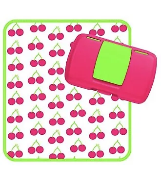 B.box Wallet Handy Nappy & Wet Wipes Travel Pack With Changing Mat (Cherry) • £9.99