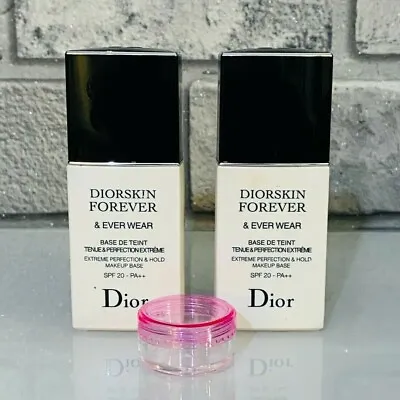 £3.25 • Buy Dior Diorskin Forever Makeup & Ever Wear Primer Base -2,5,12ml SAMPLES