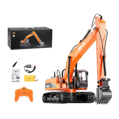 Long Arm Alloy RC Excavator 1:14 Remote Control Engineering Construction Vehicle • $179.99
