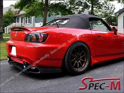 Honda S2000 AP1 AP2 Painted OE-Type Trunk Spoiler Lip - #R-510 New Formula Red • $128.95