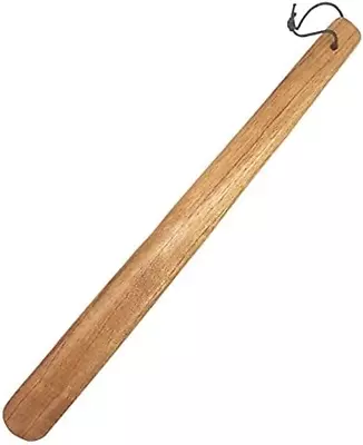 Medsuo Strong Wood Beech Shoe Horn Wooden Shoe Horn Long Handle Slim Shape Shoe  • $6.24