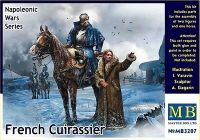 Masterbox 1:32 Scale Model Kit - French Cuirassier Napoleonic Series 	 MAS3207 • £10.25