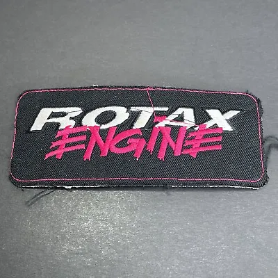 Vintage 1990s Rotax Aircraft Engine Company Employee Embroidered Patch Badge • $12.99