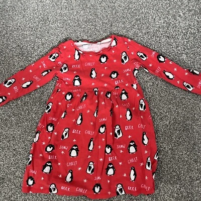 £2 • Buy Girls Christmas Dress Age 4-5 Years Blue Zoo