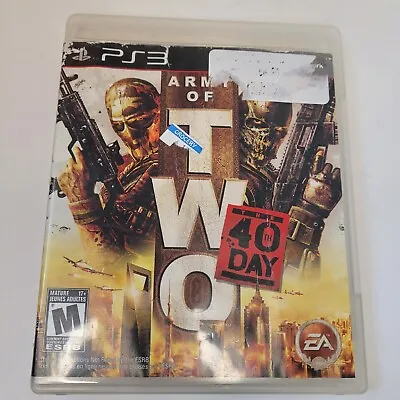 $10.99 • Buy Army Of Two The 40th Day PS3 PlayStation 3 - Game & Case