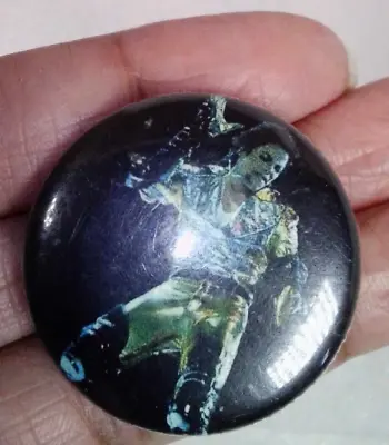 Vintage 80s Michael Jackson 1  Button Pin Concert King Of Pop • $5.05