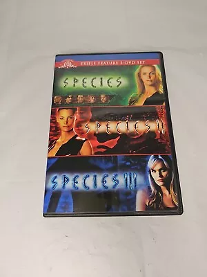 Species /Species II / Species III (DVD 3-Disc Set 2009) Natasha Henstridge • $12.95