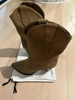 Isabel Marant - Luliette Suede (Taupe) Boots Size 40 New In Box With Dust Bag • $449