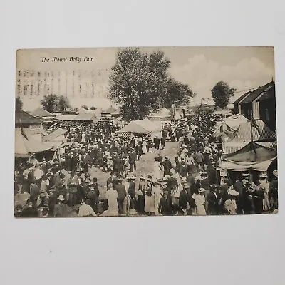 Mount Holly Fair New Jersey Posted 1909 Real Photo B&W RRPC Postcard 128 • $14