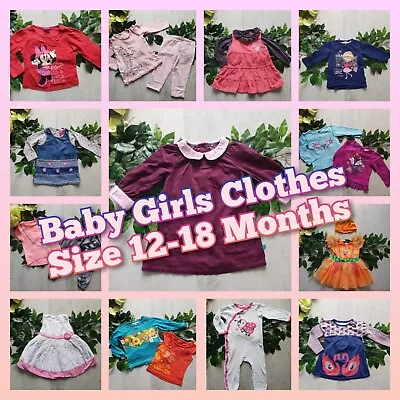 Baby Girls Clothes Make Build Your Own Bundle Job Lot Size 12-18 Months Outfit • £2.85