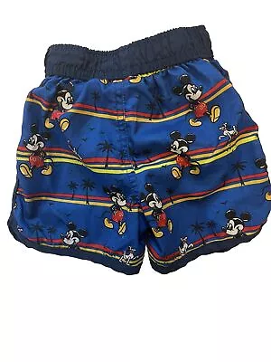 Disney Baby Mickey Mouse Swim Trunks Boys 12M • $6.50