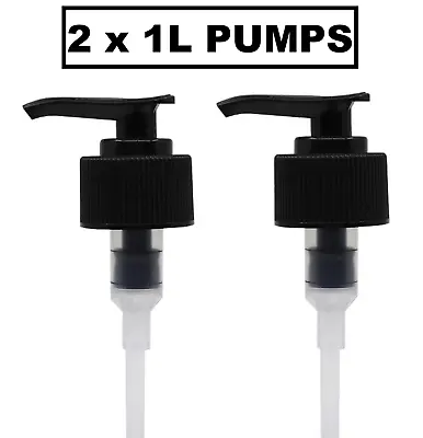 Nioxin Pump Bottle Dispenser Fits System 1/2/3/4/5/6 1L/1000ml/Litre (2 X Pumps) • $26