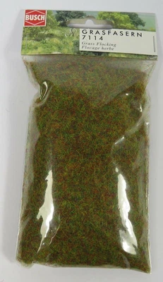 £5.95 • Buy Bnib Busch 7114 Autumn Mix Static Grass Scatter Model Railway Scenery Oo N