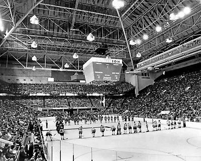 Toronto  Maple Leaf Gardens Interior 8x10 B&W Photo  • $6.99