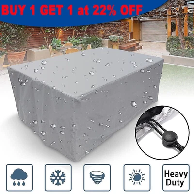 £8.56 • Buy Waterproof Garden Patio Furniture Cover Rattan Table Set Cube Dust Cover Outdoor