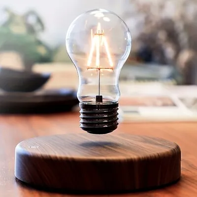 Creativity Magnetic Levitation Lamp Floating Glass LED Bulb For Home Office Desk • $56.99