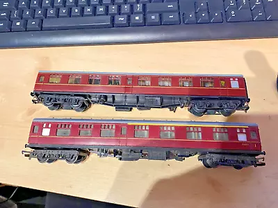 £7.99 • Buy OO Gauge Maroon British Rail Mk1 Coaches