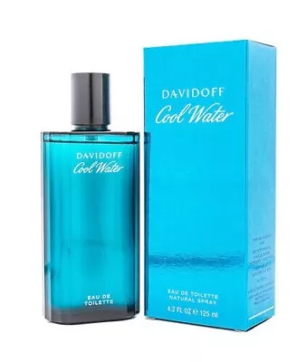 Cool Water By Davidoff 4.2 Oz EDT Cologne For Men New In Box • $26.90