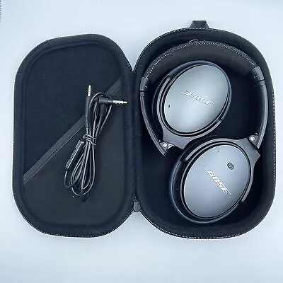 Bose QuietComfort 25 Noise Cancelling Headphones Wired QC25 - Black • $92.99