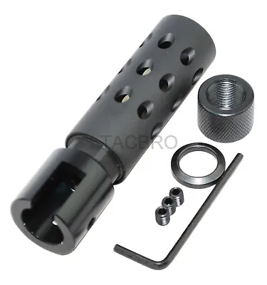 Black Ruger 1022 10/22 LR Muzzle Brake For .22 Non-Threaded 1022 • $29.99