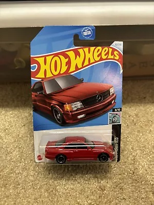 Hot Wheels '89 Mercedes-Benz 560 SEC AMG Red #82 82/250 - 2024  HW • $1.75