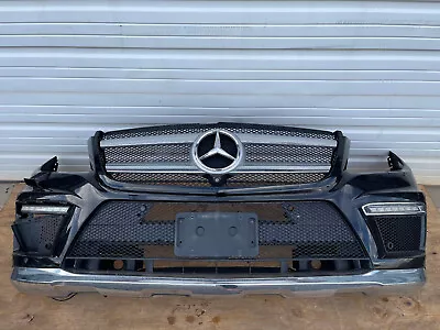 2013 2014 2015 2016 Mercedes GL63 X166 AMG Front Bumper W/Grille Assembly OEM • $2199.99