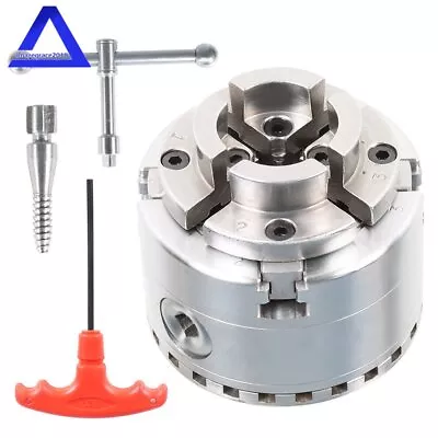 2.75  4-Jaw Self-Centering Keyed Lathe Chuck Set With 1-Inch × 8TPI Thread • $70.15