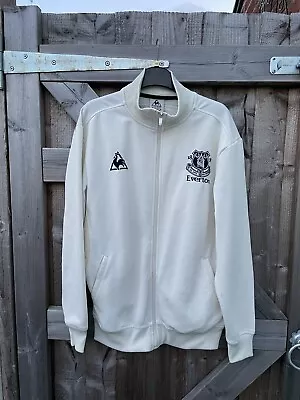 Everton 2010/11 Vintage Le Coq Sportif Track Top Jacket Size Medium M Rare • £39.99